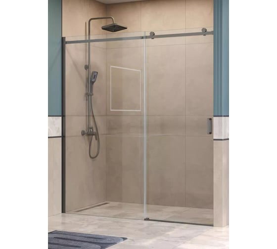 Душевая дверь BelBagno SOFT_CLOSE-2-BF-1-180-C-GM