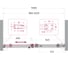 Душевая дверь BelBagno SOFT_CLOSE-2-BF-1-100-C-Cr 11