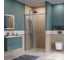 Душевая дверь BelBagno SOFT_CLOSE-2-BF-1-120-C-GM 7