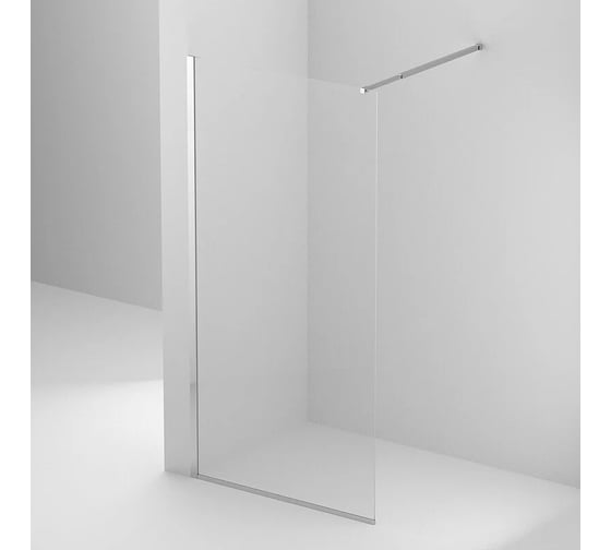 Душевая перегородка BelBagno KRAFT-L-1-90-C-Cr 1