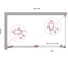 Душевой уголок BelBagno LUCE-AH-1-140/80-C-Cr 4