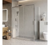 Душевой уголок BelBagno LUCE-AH-1-150/80-C-Cr