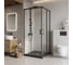 Душевой уголок BelBagno LUCE-A-2-90-C-NERO 1