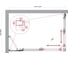 Душевой уголок BelBagno LUCE-AH-21-120/80-P-Cr 4