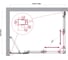 Душевой уголок BelBagno LUCE-AH-21-105/80-C-Cr 4