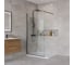 Душевая перегородка BelBagno KRAFT-L-1-90-C-NERO 2