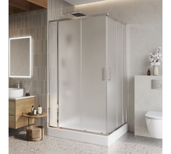 Душевой уголок BelBagno LUCE-AH-22-120/100-P-Cr