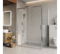 Душевой уголок BelBagno LUCE-AH-1-140/100-C-Cr