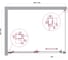 Душевой уголок BelBagno LUCE-AH-1-130/100-C-Cr 4