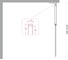 Душевая перегородка BelBagno UNO-L-1-TB-100-FL-GM 5