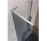 Душевая перегородка BelBagno UNO-L-1-TB-110-GR-Cr 2