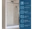Душевая дверь BelBagno MARINO-2-BF-1-120-C-CR 4
