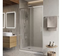 Душевая дверь BelBagno LUCE-BF-1-130-C-Cr