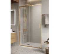 Душевая дверь BelBagno LUCE-BF-1-110-C-ORO