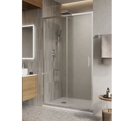 Душевая дверь BelBagno LUCE-BF-1-100-C-Cr 1