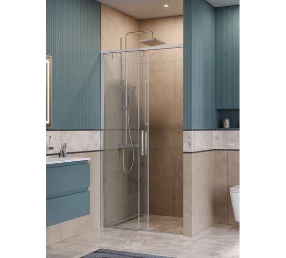 Душевая дверь BelBagno SOFT_CLOSE-1-BF-1-100-C-Cr 1