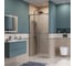 Душевая дверь BelBagno SOFT_CLOSE-1-BF-1-100-C-GM 5