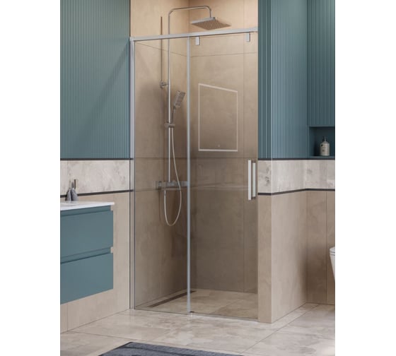 Душевая дверь BelBagno SOFT_CLOSE-1-BF-1-110-C-Cr