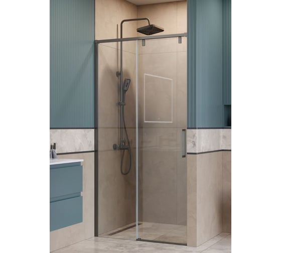 Душевая дверь BelBagno SOFT_CLOSE-1-BF-1-110-C-GM