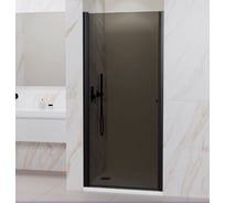Душевая дверь RGW 60×195 мм, модель PA-03-B NEW, чёрный, тонированное (серое) стекло, 6 мм 54080306-34