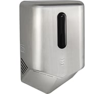 Сушилка для рук антивандальная GFmark с дисплеем, модель "V-винблейд", 1300Вт, корпус из нержавеющей стали, цвет САТИН. 6868-N