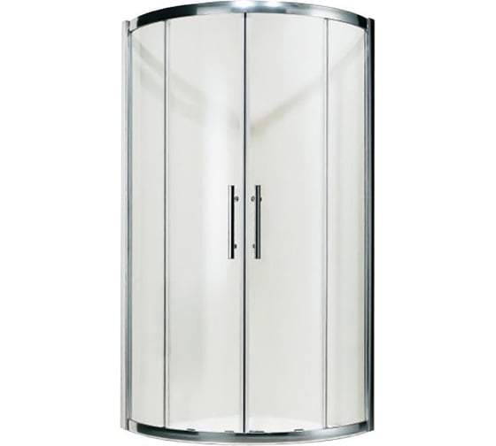 Душевой уголок полукруглый RGW 80×90×195 см, модель PA-55, хром, прозрачное стекло, 6 мм (1/4 круга) 06085588-11 1