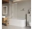 Душевая шторка на ванну BelBagno LUCE-VF-11-90/145-P-Cr 1