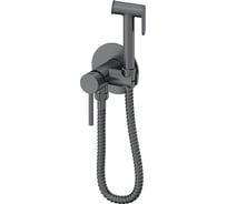 Гигиенический душ со смесителем и внутренней частью Oliveeka Y, оружейный металл OL-829902-BGM