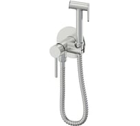 Гигиенический душ со смесителем и внутренней частью Oliveeka Y, никель матовый OL-829902-BN