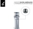 Смеситель для раковины Oliveeka D, хром OL-139003-CR 8