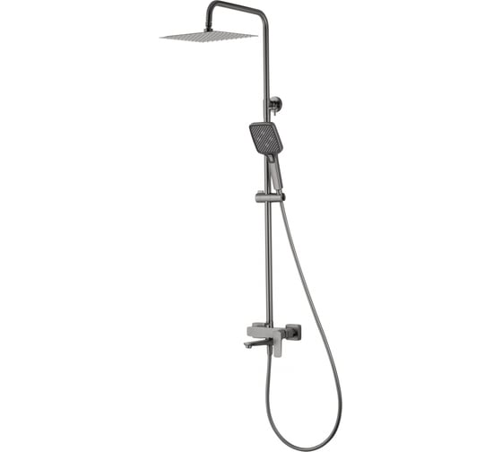 Душевая система Wonzon & Woghand FORZA Темный графит WW-739031-BGM