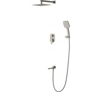 Душевая система встраиваемая Wonzon & Woghand FORZA, Брашированный никель WW-939031-BN