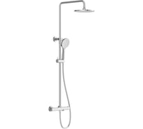 Душевая система Cersanit OLIVA (смеситель термостатический) 3 режима, шланг 150, металл, круг хром 68981