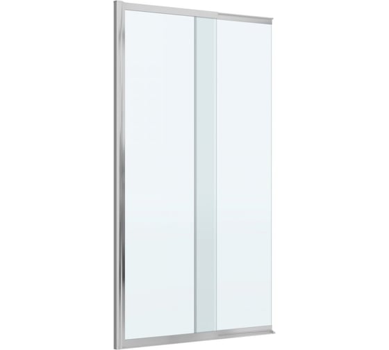 Душевая шторка на ванну Cezares SLIDER-FIX-VF-11-100/150-C-Cr