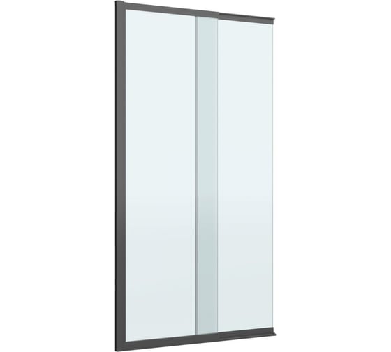 Душевая шторка на ванну Cezares SLIDER-FIX-VF-11-90/150-C-NERO