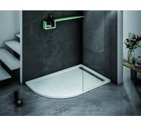 Поддон из искусственного мрамора Cezares TRAY-AS-RH-120/90-550-30-W-R