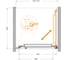 Душевая дверь Cezares LUX-B-FS-1-70-C-CR 9
