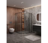 Душевой уголок Cezares MOLVENO-R-11-90+30-C-GM-IV