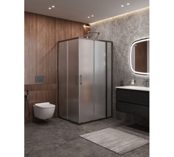 Душевой уголок Cezares MOLVENO-AH-21-90+20-P-GM