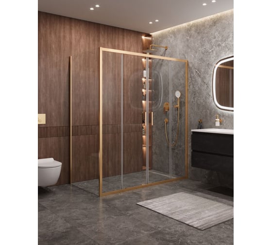 Душевой уголок Cezares MOLVENO-AH-2/1-170/90-C-BORO-IV