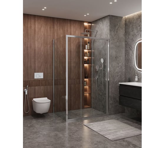 Душевой уголок Cezares MOLVENO-AHF-31-120/80-C-CR-IV