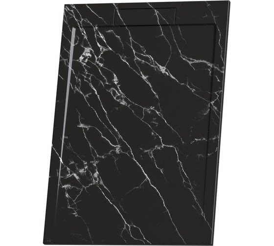 Душевой поддон RGW 80x120x3,5 STE-128MB Черный мрамор/Прямоуг Каменный (S-14) 52342812-14 1