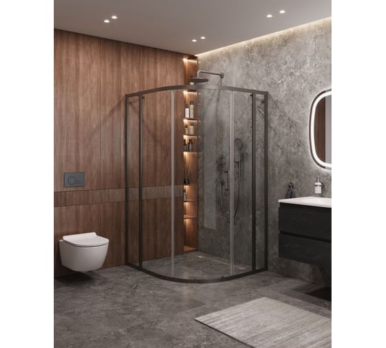 Душевой уголок Cezares MOLVENO-RH-11-120/110-C-GM-IV