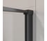 Душевой уголок Cezares LINER-A-1-90-C-NERO-R 6