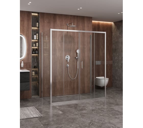 Душевой уголок Cezares MOLVENO-AH-2/2-170/80-C-Cr-IV