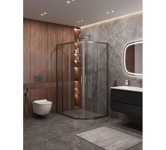 Душевой уголок Cezares MOLVENO-RH-2-110/90-C-GM-IV