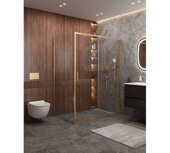 Душевой уголок Cezares MOLVENO-AH-11-160/90-C-BORO-IV