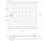 Акриловый поддон Cezares TRAY-A-AH-110/100-15-W 2