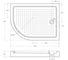 Акриловый поддон Cezares TRAY-A-RH-120/90-550-15-W-R 2