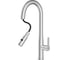 Смеситель для кухни Cersanit OLIVA с выдвижным изливом однорычажный хром 69017 3